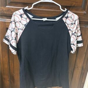 Baseball tshirt super soft and comfy